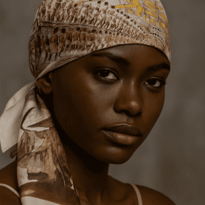 Foulard carré en soie