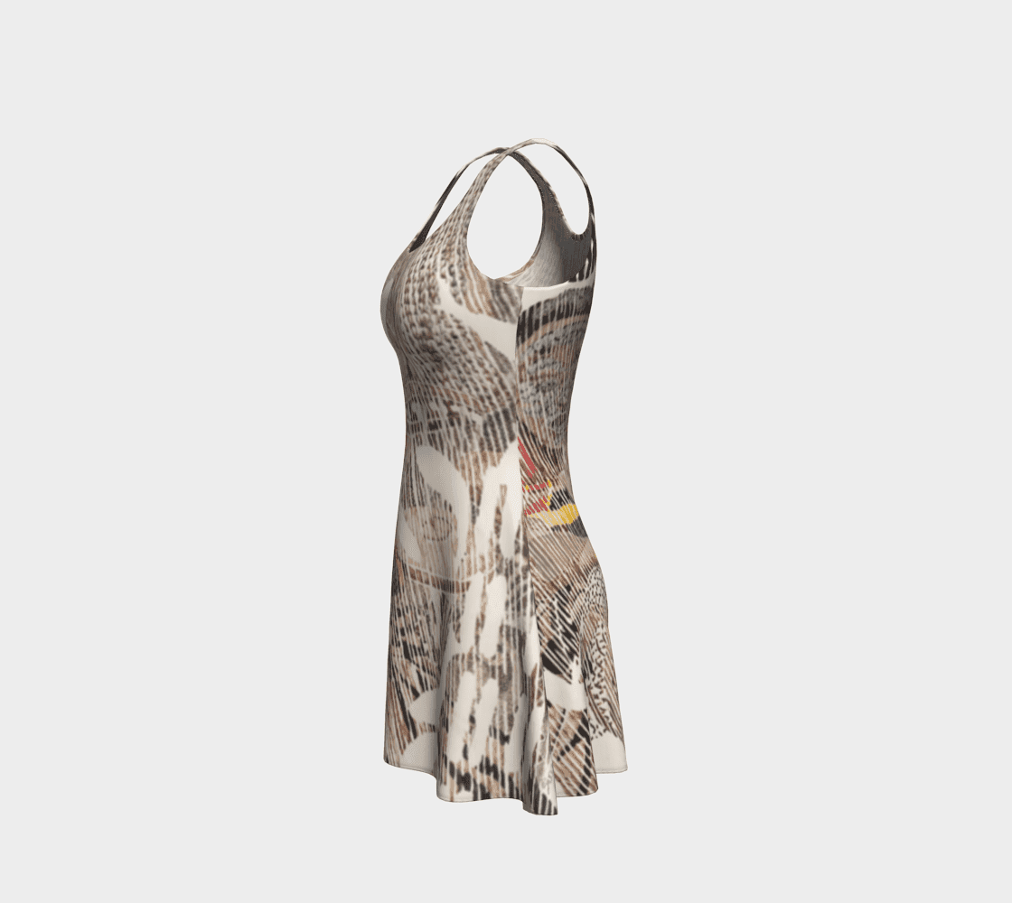 Robe évasée — “La Parole du Vent” – Image 3