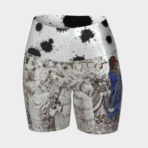 Short de Yoga — “équilibre des mondes”