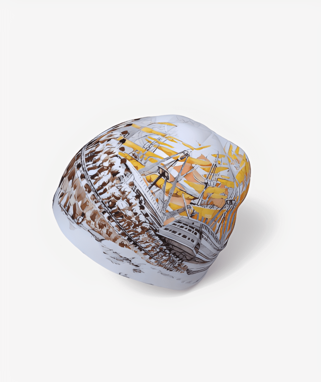 Bonnet artistique — “Esprits Ancestraux”