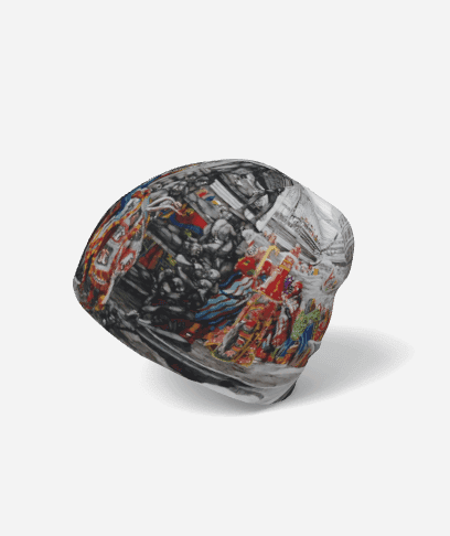 Bonnet artistique — “Esprits Ancestraux” – Image 2