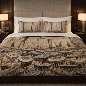 Housse de couette d’Art – Les Mondes Invisibles