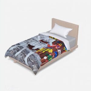 Housse de couette d’Art – Les Mondes Invisibles