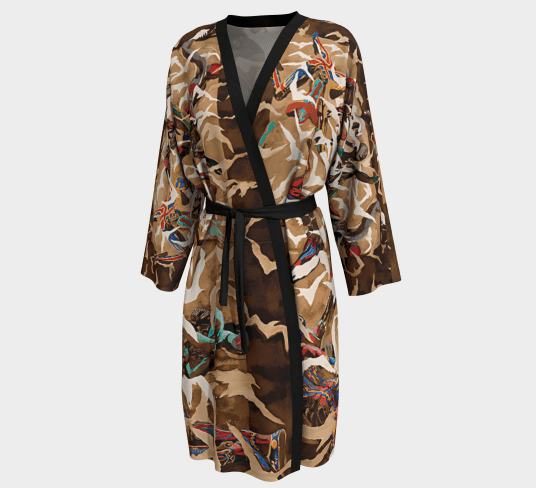 Peignoir d’art — “Renaissance Nocturne”