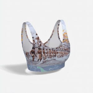 Soutien-gorge à col rond — “Force Silencieuse”