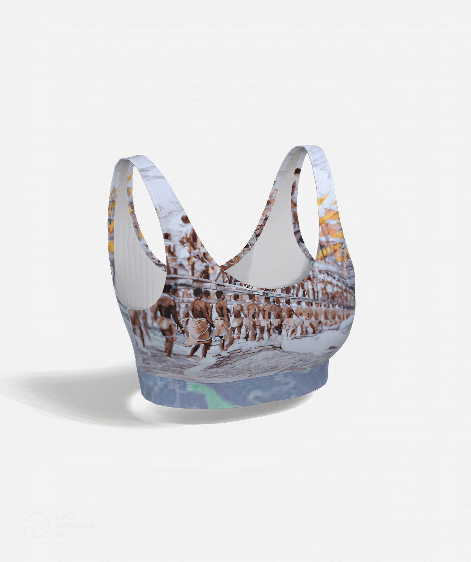 Soutien-gorge à col rond — “Force Silencieuse”