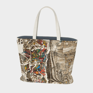 Grand sac fourre-tout artistique