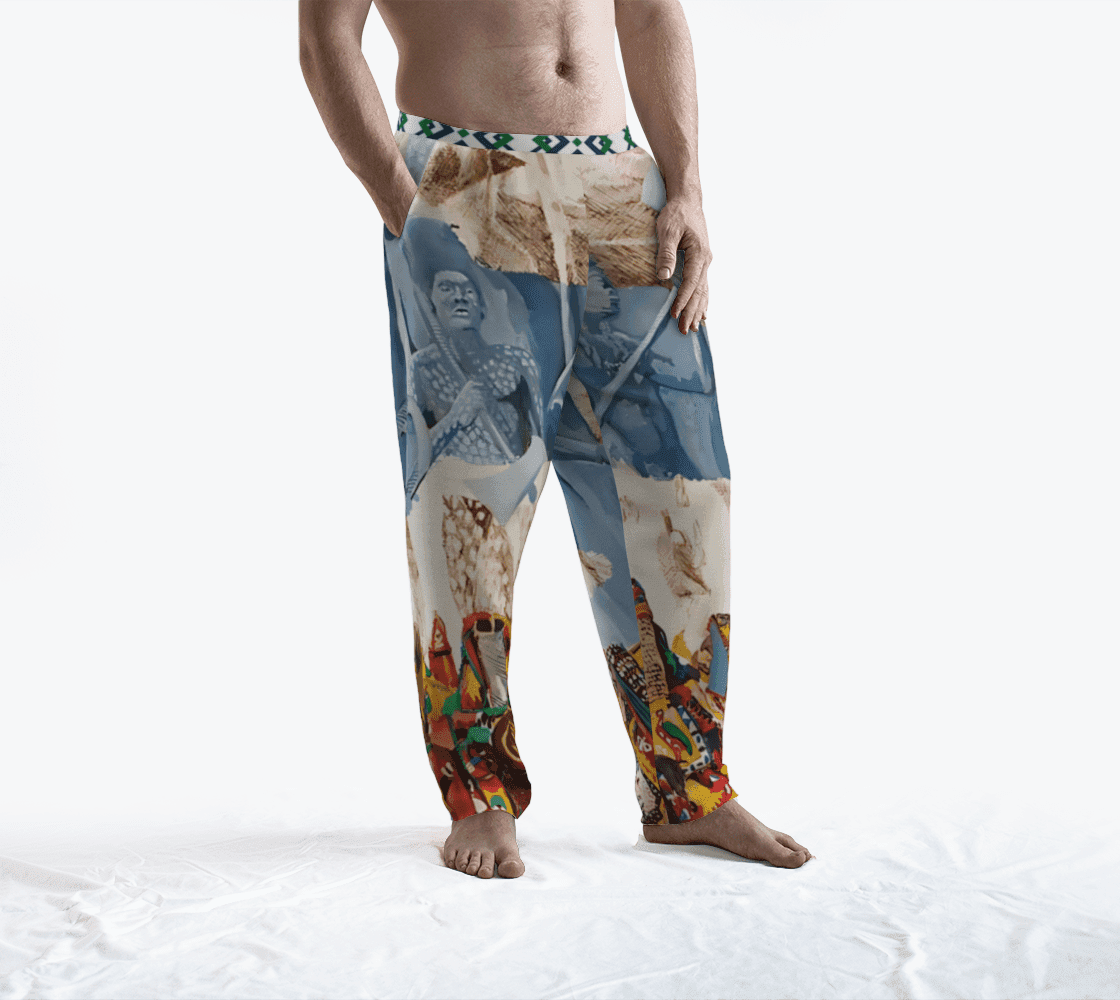 Pantalon de détente — “Voyage Intérieur”