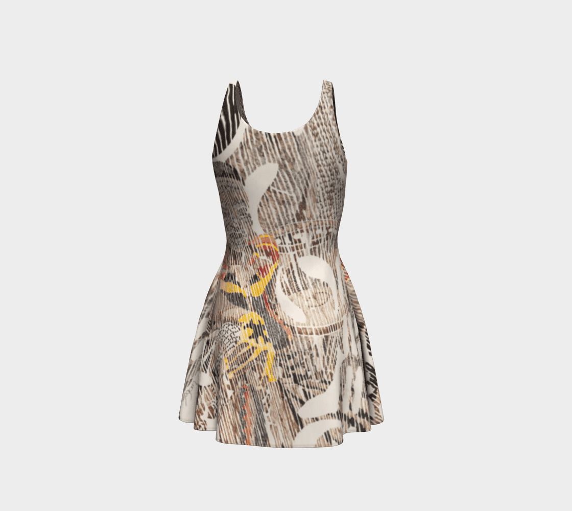 Robe évasée — “La Parole du Vent” – Image 4