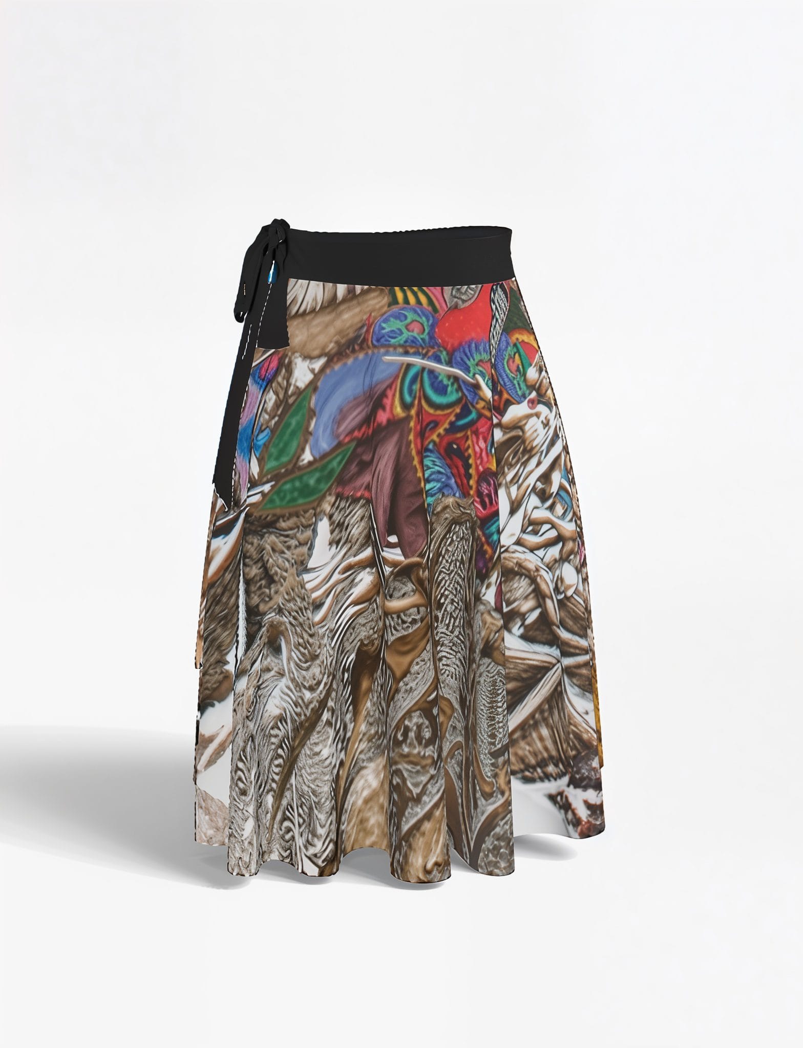 Jupe portefeuille — “Souffle des Origines”