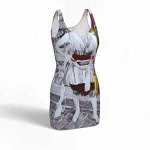 Robe moulante — “Trace et Présence”