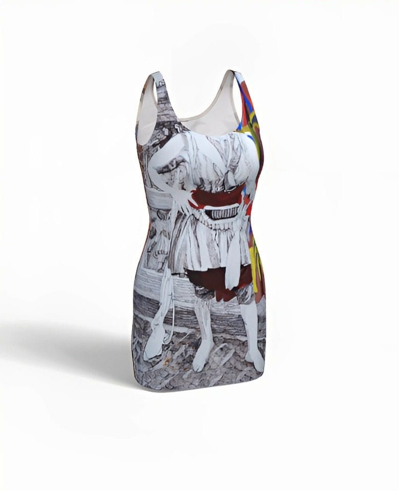 Robe moulante — “Trace et Présence”